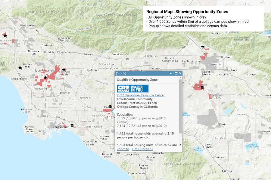 Opportunity Zones Student Housing - Interactive Map p2