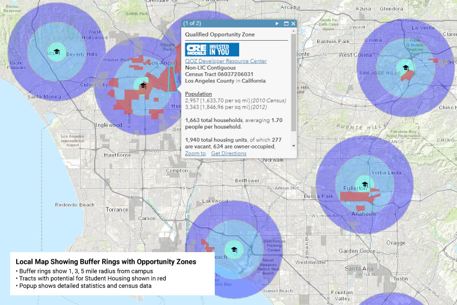 Opportunity Zones Student Housing - Interactive Map p3