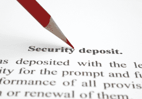 Lease Workout - Security Deposit